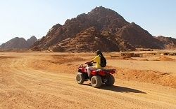 3 Hour Desert Quad Bike in Hurghada Desert
