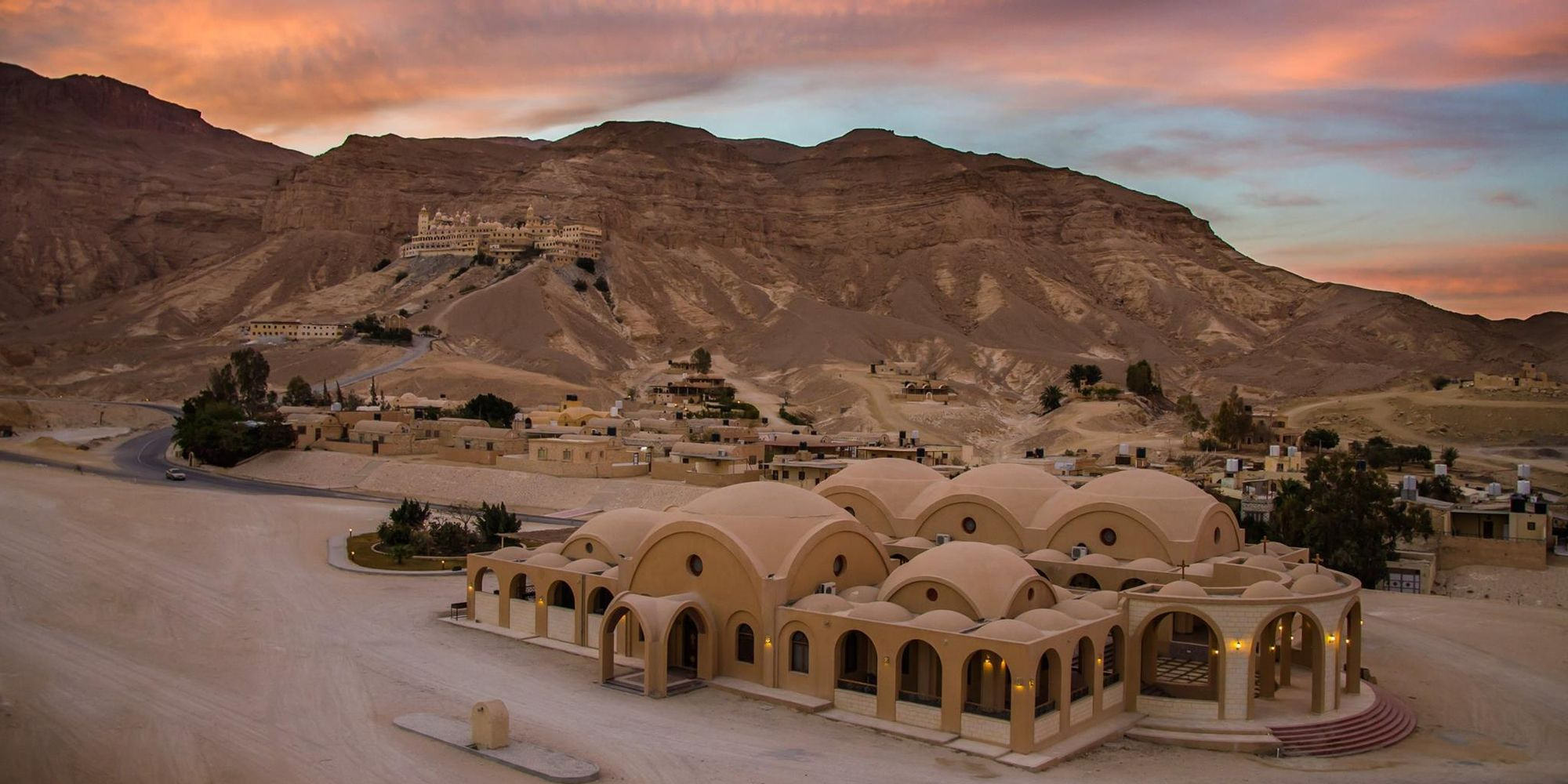 Coptic monasteries St.Anthony and St.Paul from Cairo