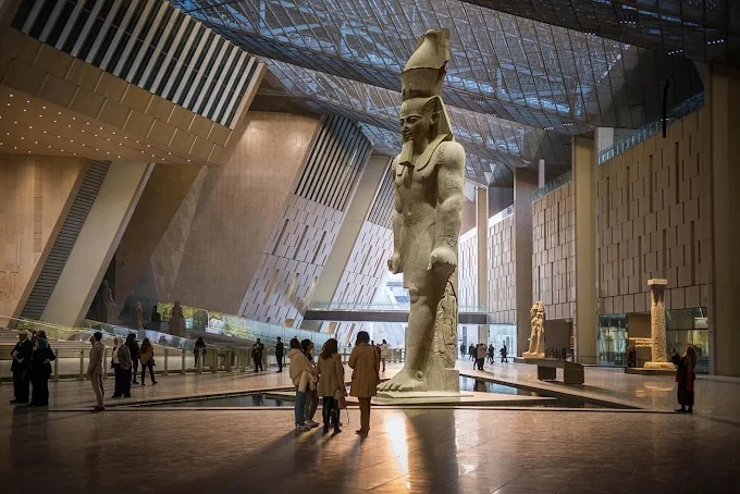 Day tour to Pyramids and The Grand Egyptian Museum from safaga