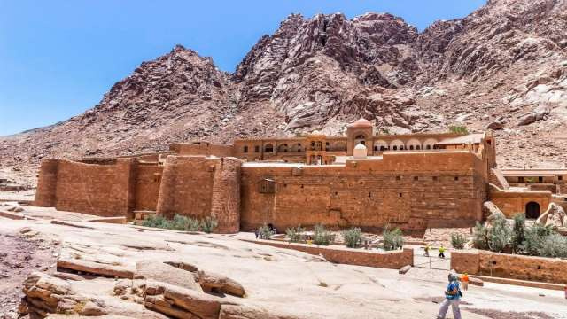 Day tour to St.Catherine's Monastery and the blue hole from Sharm El Sheikh port
