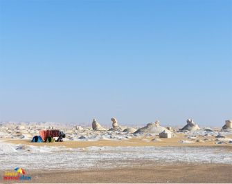 Day trip to Bahariya Oasis and white desert from Cairo