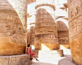 luxor aswan and abu simble two days tour from Portghalib