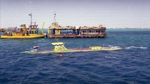 Sindbad submarine adventure from Hurghada