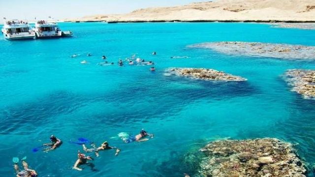 snorkeling day trip paradise island El Gouna egypt — photo 7