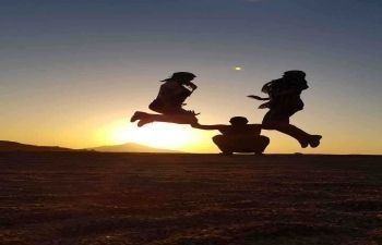 Sunset desert Safari trip Quad El Quseir