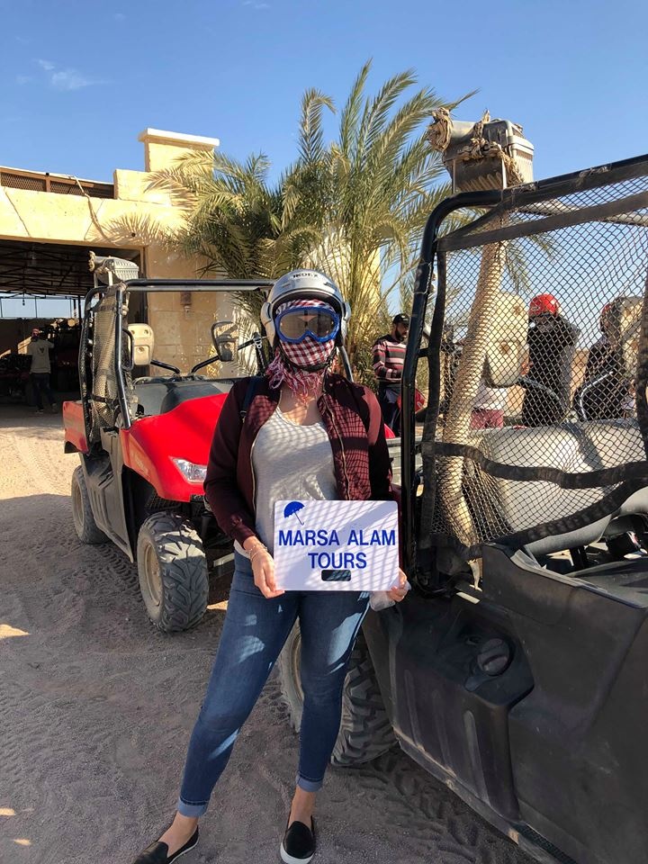 Sunset Quad Bike Safari trip From Sahel Hashesh